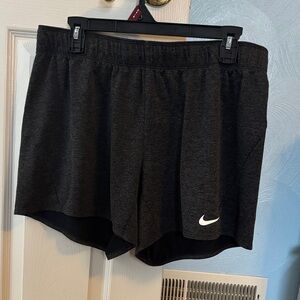 Nike Women's Dark Gray Athletic Shorts